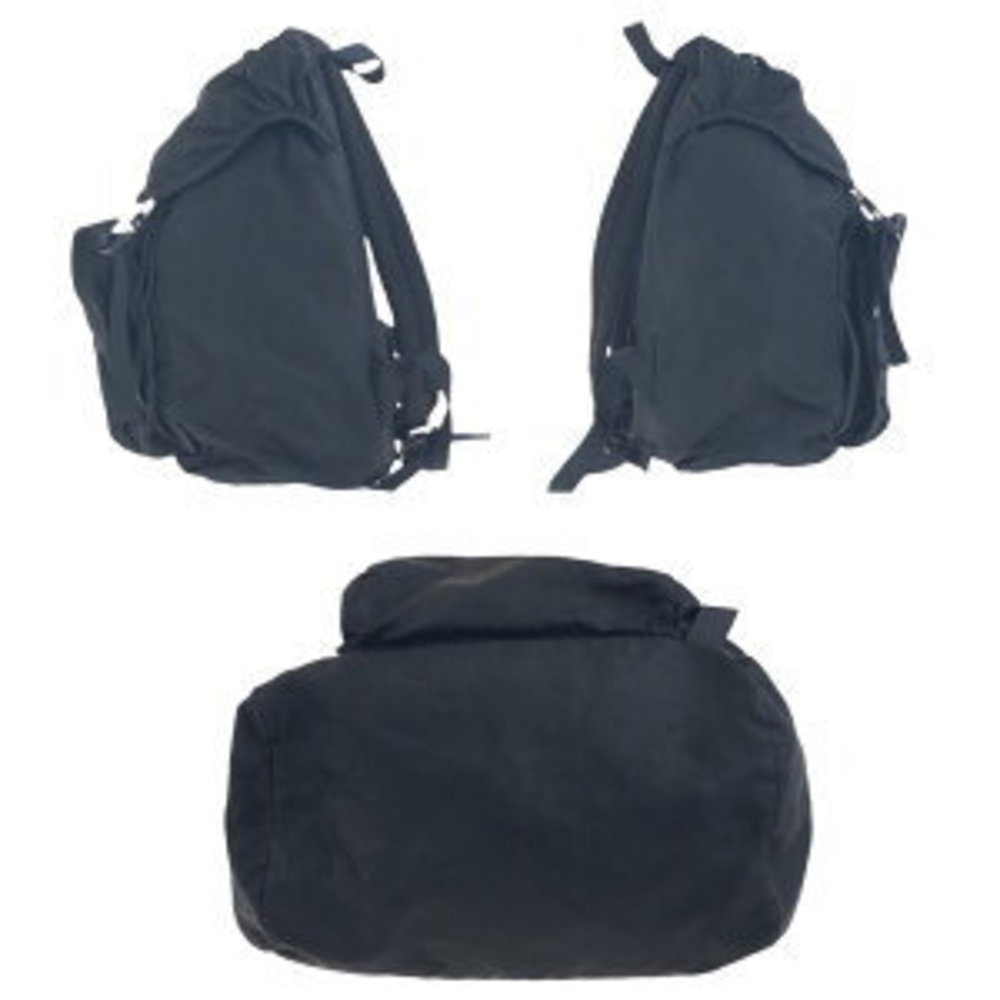 Prada Tessuto Triangular Backpack Nylon Black - image 8